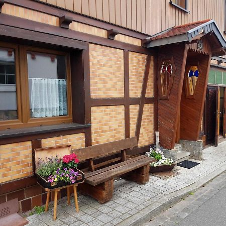 Ferienwohnung Am Kurpark Hasselfelde Bagian luar foto